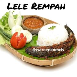 Lele Rempah   Nasi