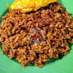 Nasi Goreng Toping Sosis Bumbu Terasi Pedas