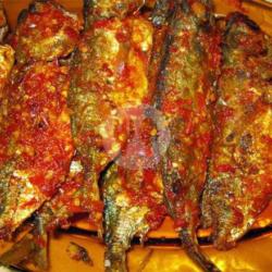 Kembung/peda Balado Sayur