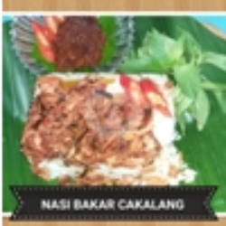 Nasi Bakar Cakalang (tuna)