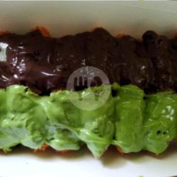 Pisang Crispy Greentea Glaze  Coklat Morin