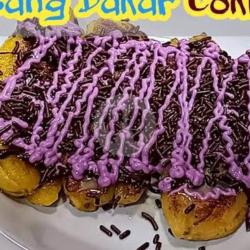 Pisang Bakar Taro Coklat Susu ( Box Thinwall )