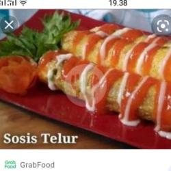 Paket Sosis Sapi Telur Gulung(4tusuk)