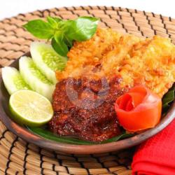 Tahu Tempe   Sambal   Lalapan