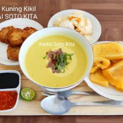 Soto Kuning Kikil   Nasi