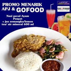 Paket Nasi Pecel Ayam Penyet