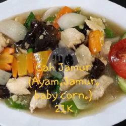 Ayam Cah Jamur