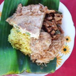 Nasi Kuning   Dadar