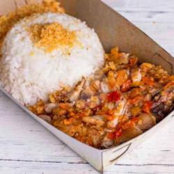 Paket Hemat Ayam Geprek Sambal Pedas Original