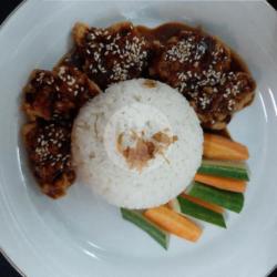 Nasi Chiken Teriyaki