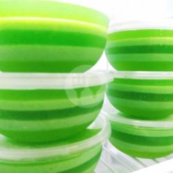 Pudding Pandan Kelapa