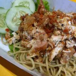 Spaghetti Ayam Geprek