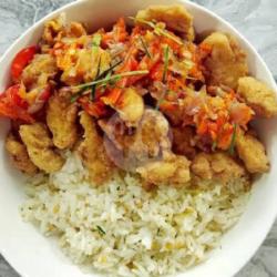 Nasi Gurih Daun Jeruk Ayampopcorn