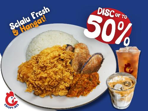 Crispy Nes Nasi Ayam Kopi, Dago