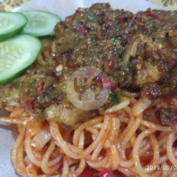 Spaghetti Ayam Geprek