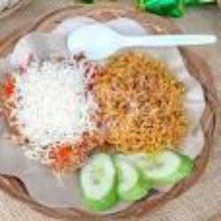 Indomie Ayam Geprek Keju Paha Atas