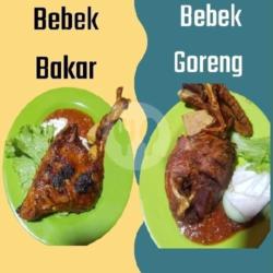 Promo Paket Bebek Goreng/bakar Nasi Biasa/uduk Tempe Tahu Es Teh Manis