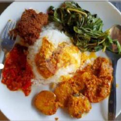 Nasi Rendang Jengkol Balado