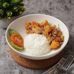 Nasi Karage Sambal Matah