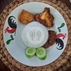 Ayam Penyet Plus Es Jeruk