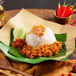 Nasi Ayam Suwir Dower