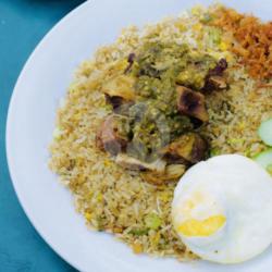 Nasi Goreng Jambal-iga Sambal Ijo