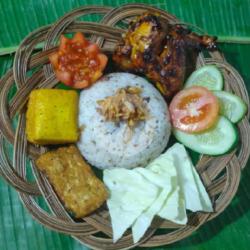 Nasi Tutug Oncom Ayam Bakar Reguler