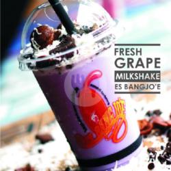 Fresh Grape Milkshake