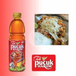 Teh Pucuk 350ml Ayam Geprek Moza