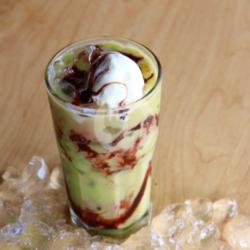 Choco Avocado Float
