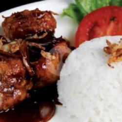 Nasi Ayam Saus Tiram