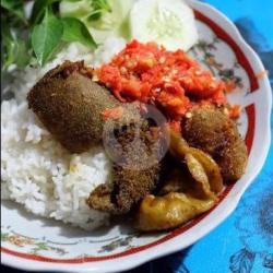 Nasi Babat Sambel Pencit Pedes Khas Madura Asli