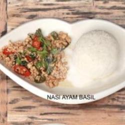 Nasi Ayam Basil