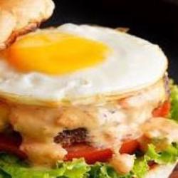 Cheese Burger Chicken   Egg (telur)