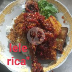 Nasi Lele Rica Rica Tempe Tahu