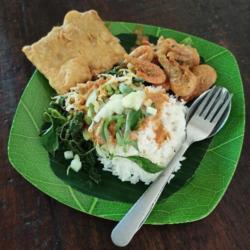 Nasi Pecel Udang