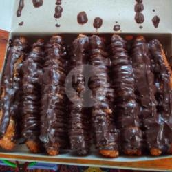 Pisang Krispy Lumer Coklat