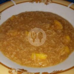 Bubur Pulut Putih Nangka