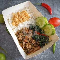 Nasi Oseng Tuna Cabe Ijo