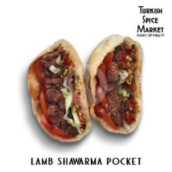 Lamb Shawarma Pita Pocket