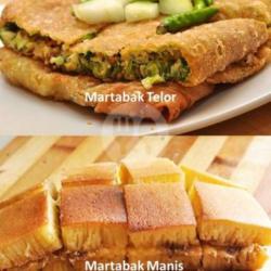 Martabak Telor Biasa 2 Telor   Manis Kacang Coklat Susu