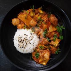 Dak Galbi Nasi