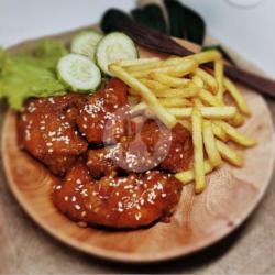 French Fries Ayam Drakor