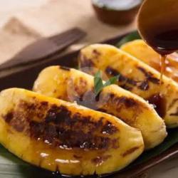 Pisang Bakar Toping Caramel