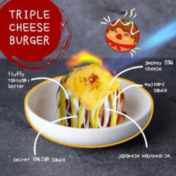 American Cheese Burger Takoyaki