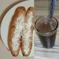 Opien Kabayan - Pisang Goreng Tanduk Pri  Kopi Hideung!!!