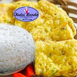 Nasi Tempe Mendoan