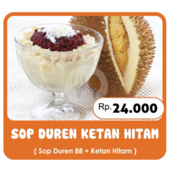 Sop Duren Ketan Hitam