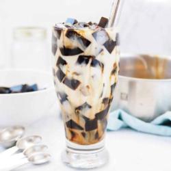 Milk Tea Grass Jelly Original