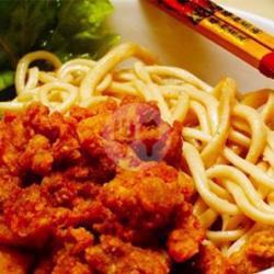 Mie Tarik Ayam Kripsi